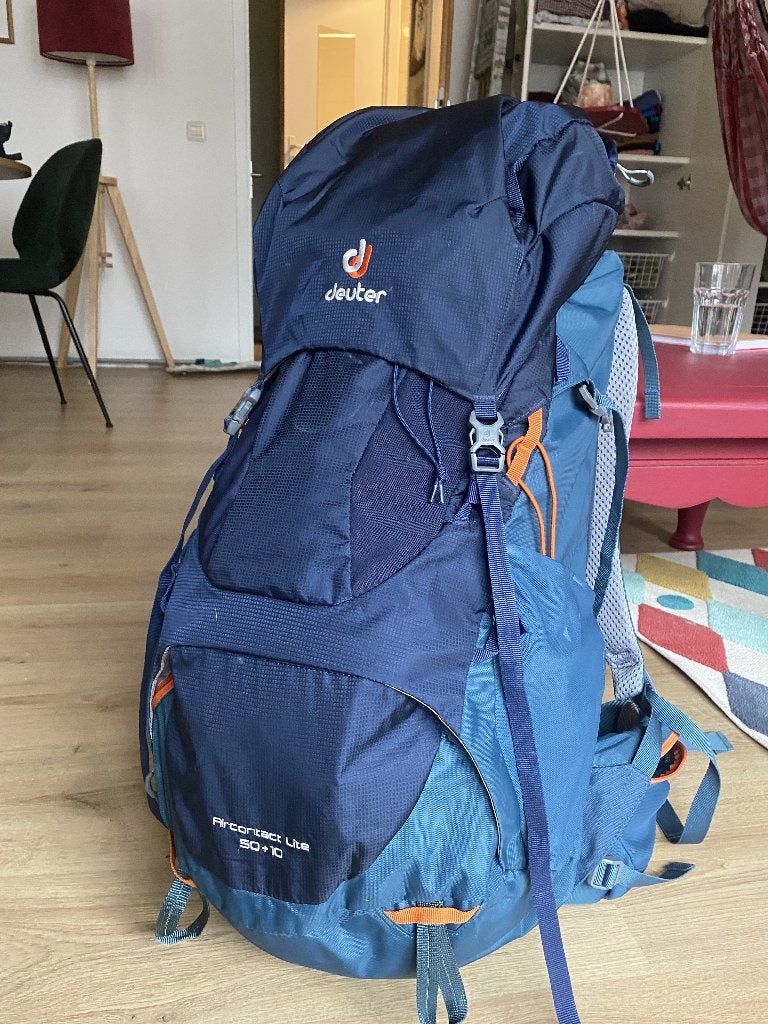 Deuter Backpack 50+10 liter, Ophalen, Zo goed als nieuw, Rugzak