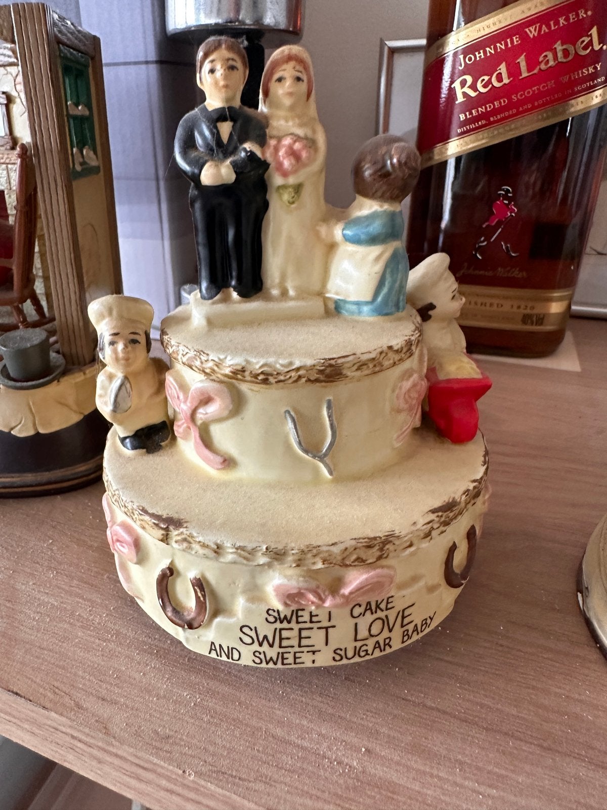 Muziekdoos met Disneyfiguren - Kersttafereel, Verzamelen, Ophalen of Verzenden, Gebruikt, Overige typen