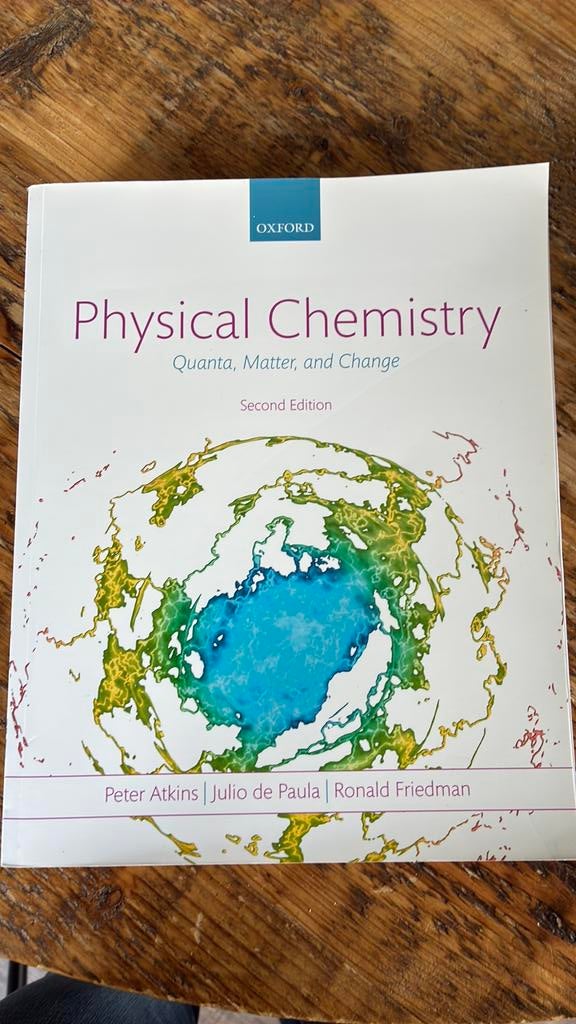 Physical Chemistry ( Quanta Matter and Change ), Ophalen, Peter Atkins, Julio de Paula, Ronald Friedman, Beta, WO