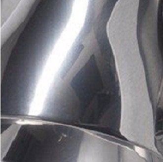 Chrome look mirrorlike Hoogglans metallic poedercoating poed, Verzenden