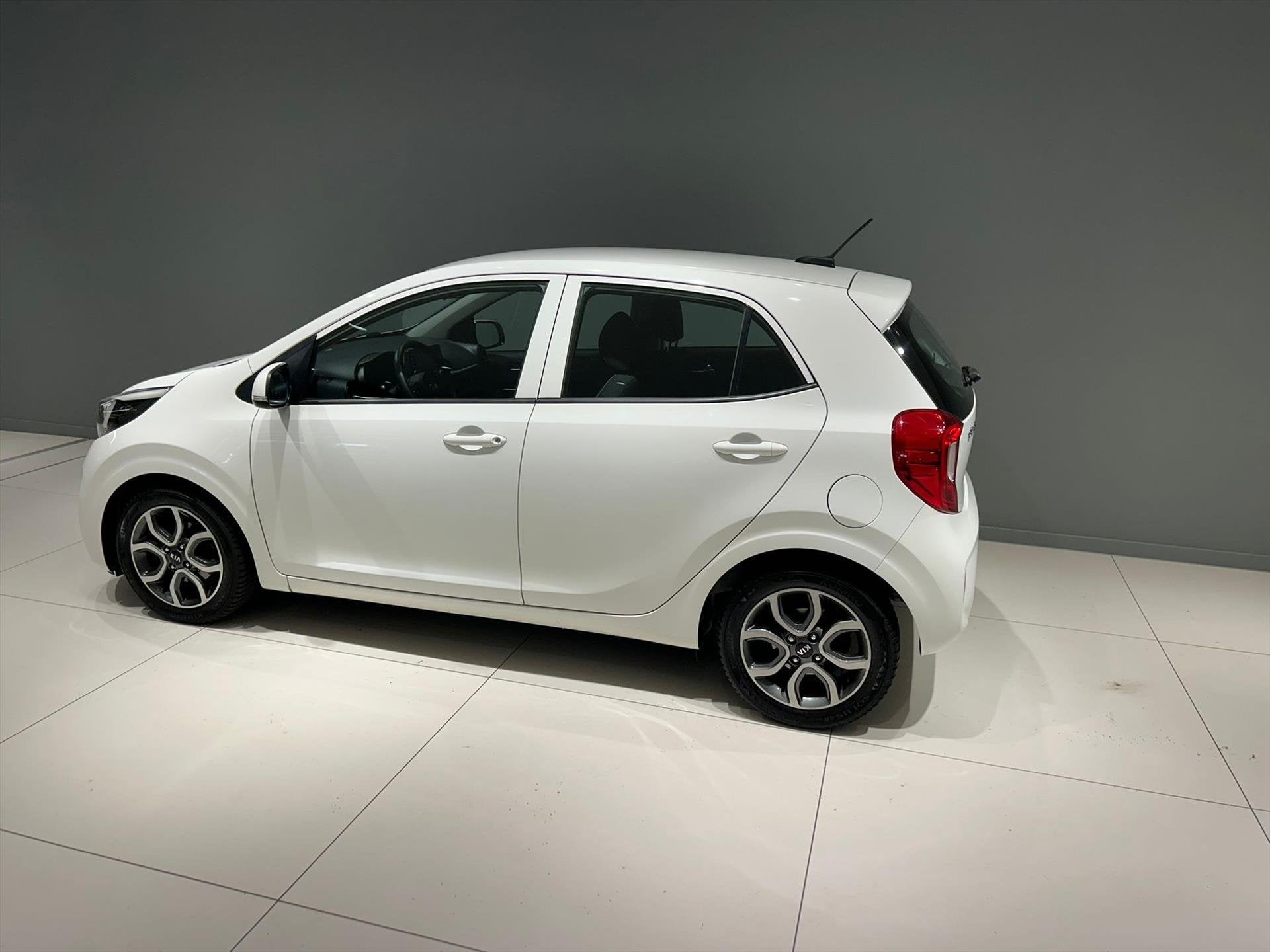 Kia Picanto 1.0 CVVT 67pk 5-zits First Edition Navi/ Clima/, Auto's, Kia, Voorwielaandrijving, 12 maanden, Stof, Gebruikt