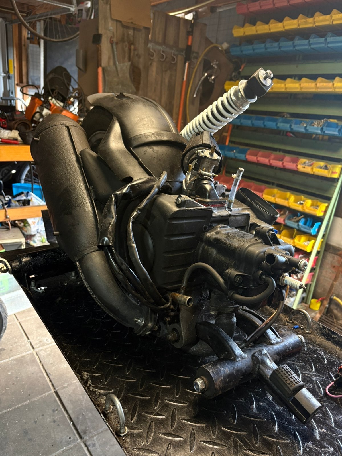 125cc blok, Ophalen, Nieuw