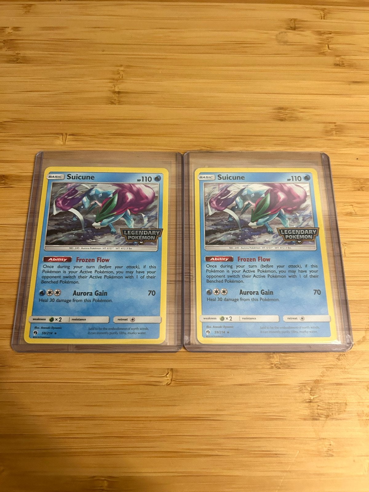 2x Suicune (110/214) Pokémon Kaarten near mint, Ophalen of Verzenden, Zo goed als nieuw, Meerdere kaarten