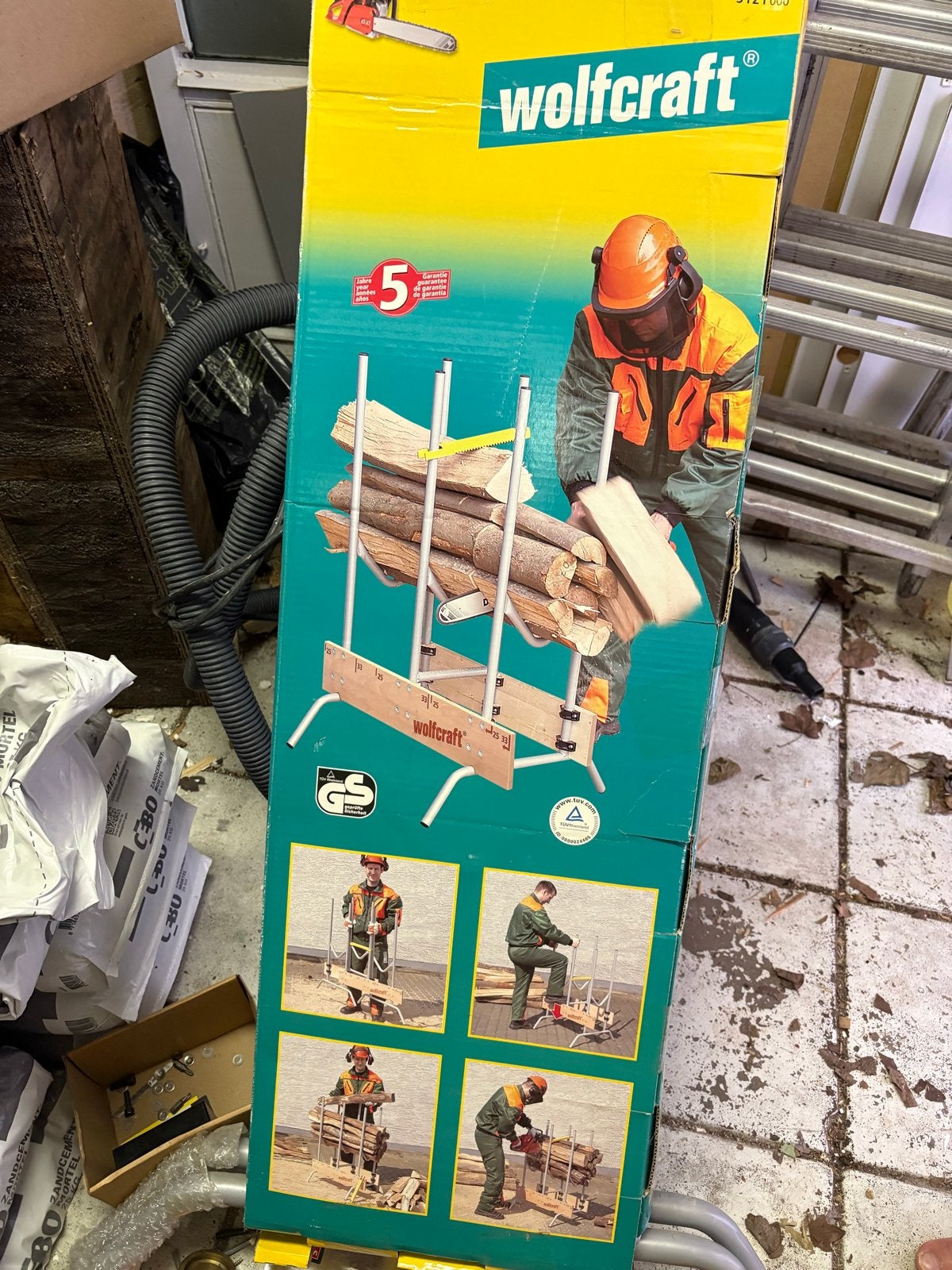 Wolfcraft Zaagbok 70 x 67,5 x 112 cm - Nieuw in doos, Ophalen of Verzenden, Nieuw