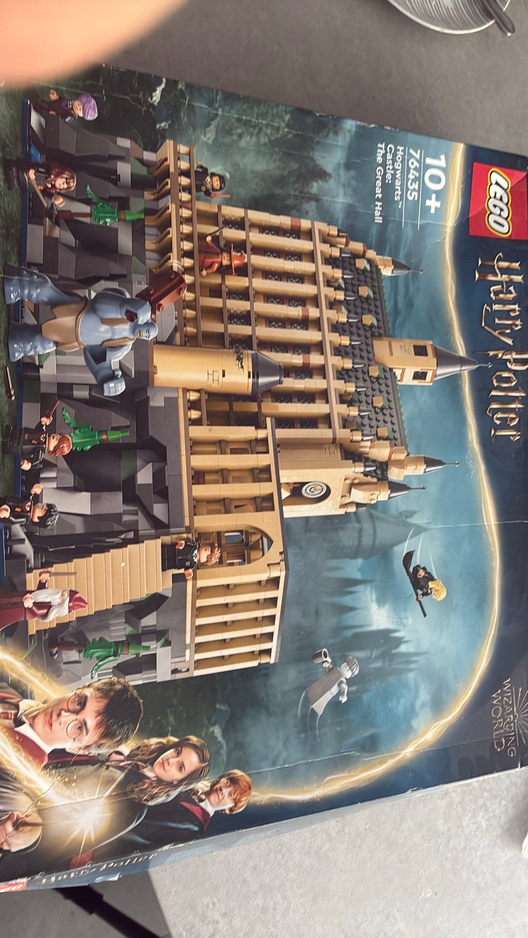 Lego kasteel harry potter 76435, Ophalen