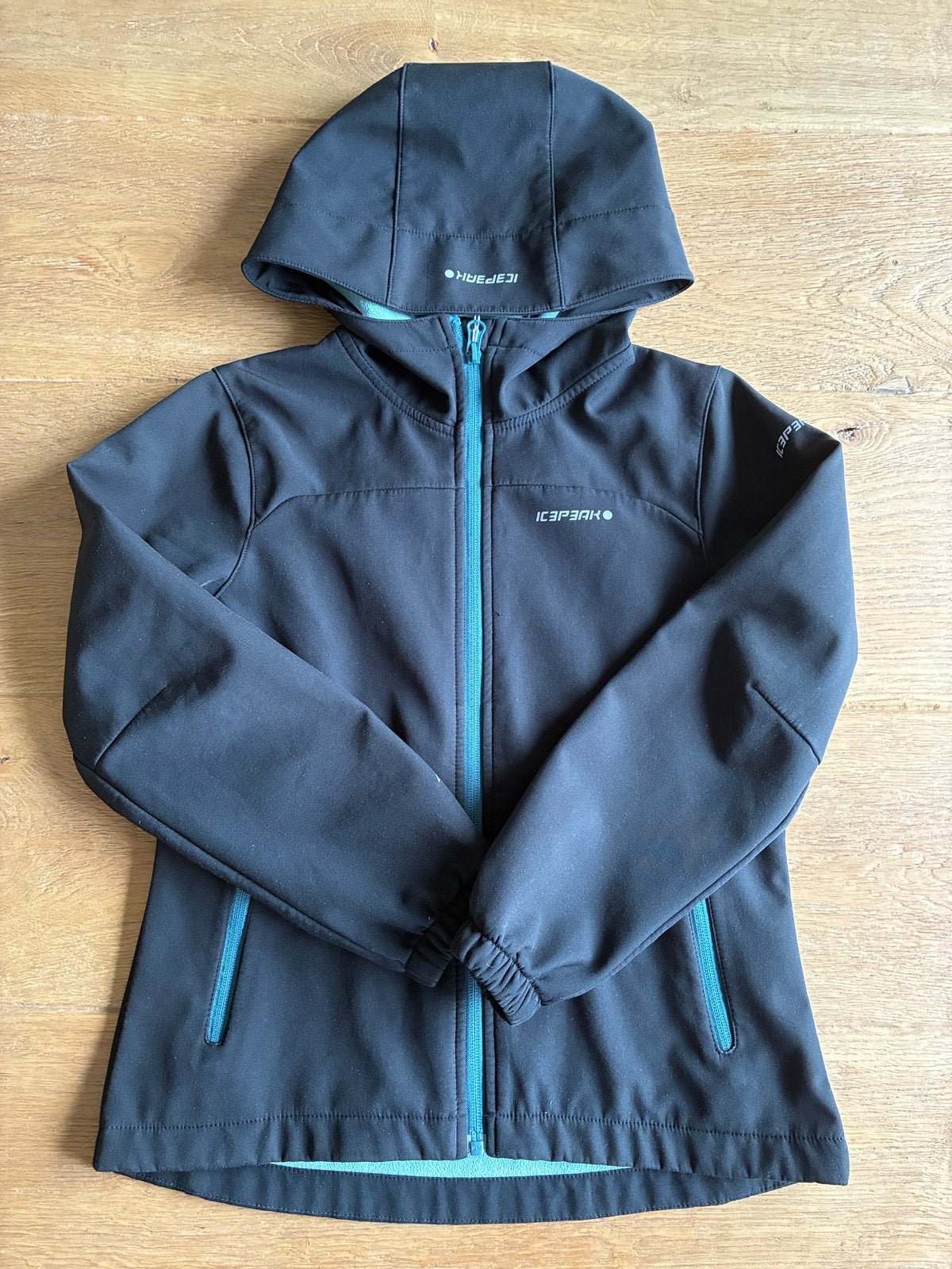 Icepeak softshell jas maat 140, Ophalen of Verzenden, Zo goed als nieuw, Jongen of Meisje, Jas