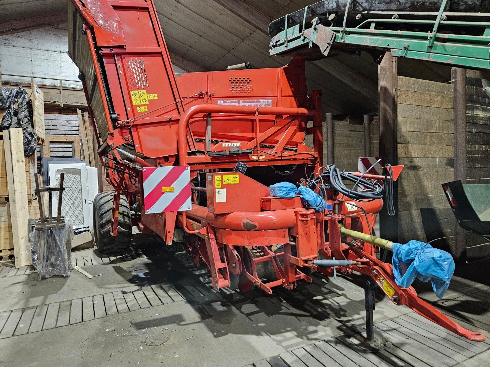 GRIMME DR1500 aardappelrooier, rooimachine aardappelen, Zakelijke goederen, Ophalen, Aardappeltechniek
