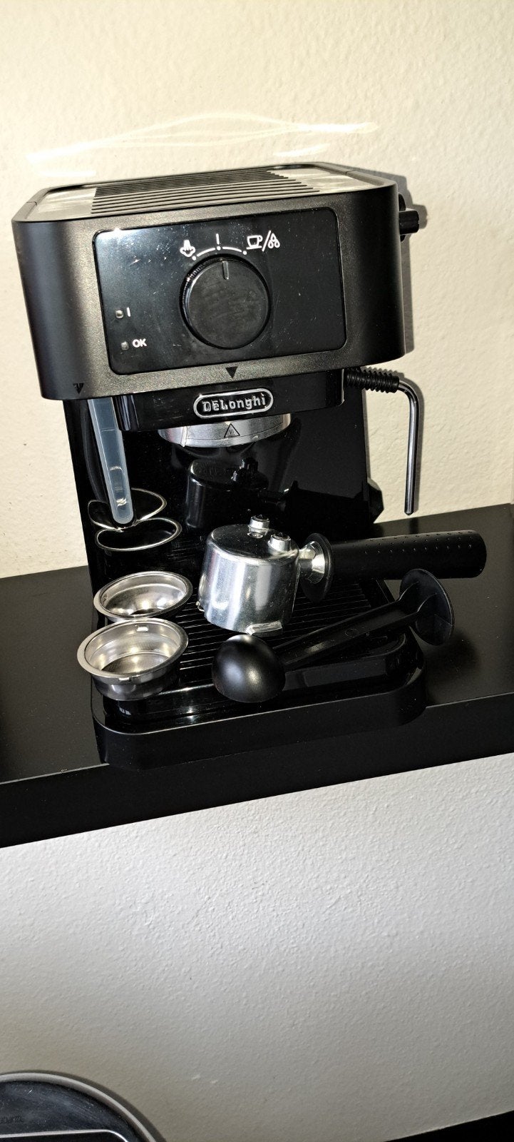 De'Longhi Stilosa EC230.Espressomachine -, Espresso apparaat, Gemalen koffie, Zo goed als nieuw, 2 tot 4 kopjes