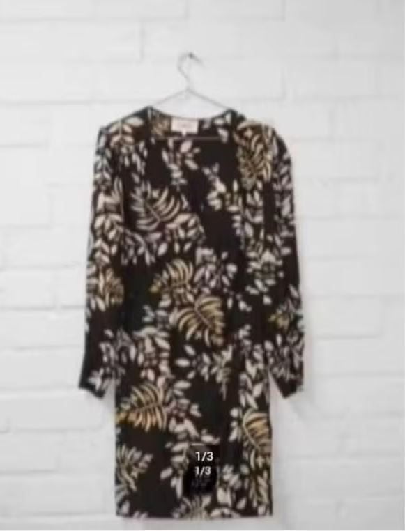BA&SH - Prachtige Jurk maat 0/34 - Nieuw €220 - BASH, Kleding | Dames, Zwart, Nieuw, Ophalen of Verzenden, Ba&sh