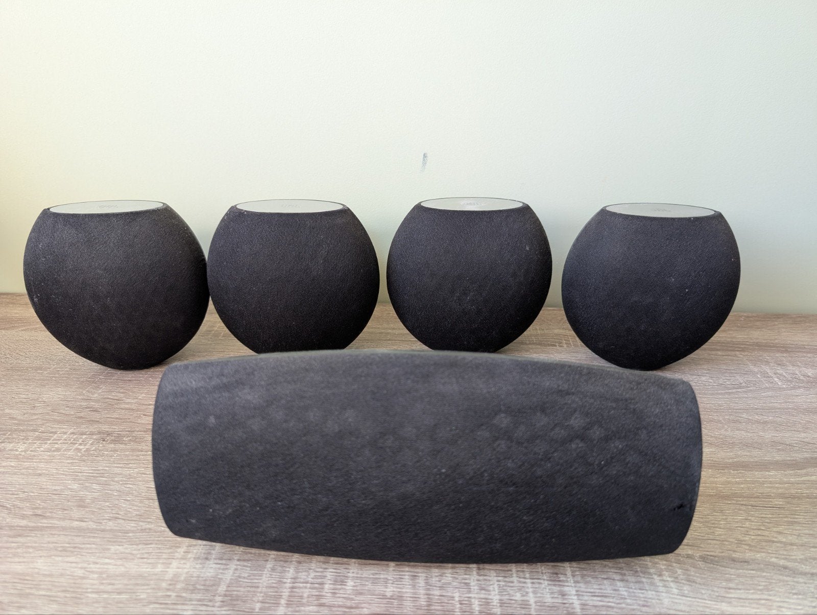 JBL Surroundset CS460 Satelliet speakers en SUB200/230 woofe, Ophalen, Gebruikt, JBL, 60 tot 120 watt