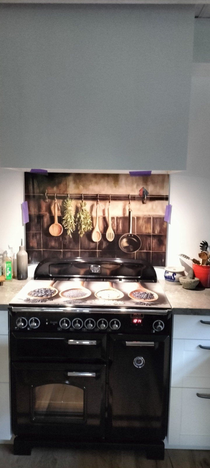 Spatwand voor keuken, Ophalen, Nieuw