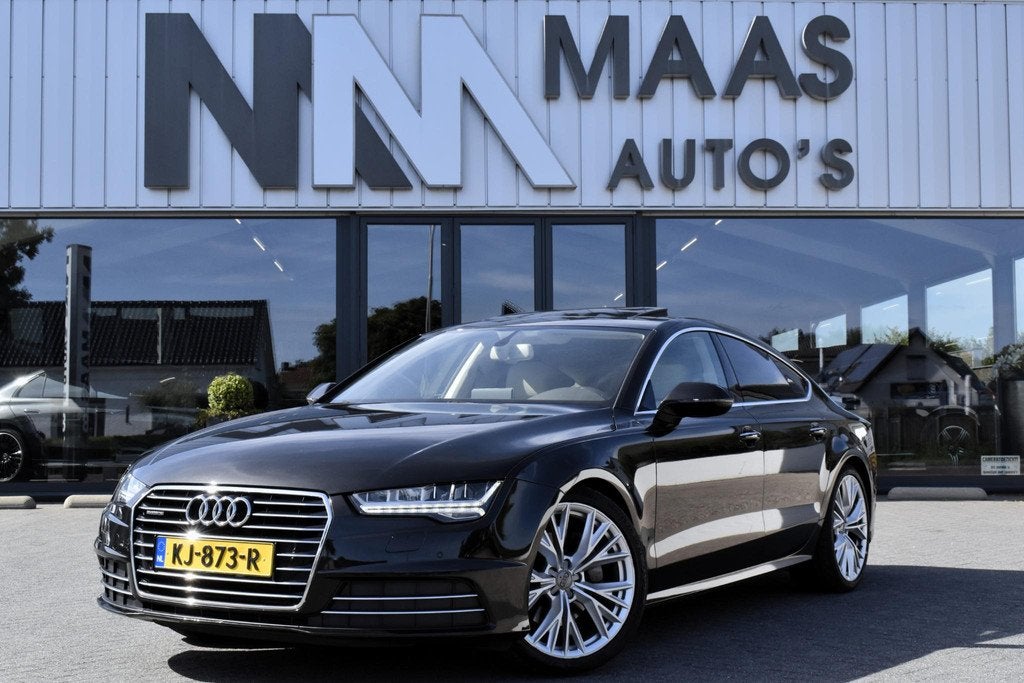 Audi A7 Sportback 2.0 TFSI quattro Pro Line Plus NAP, Auto's, Audi, Gebruikt, 4 cilinders, Bedrijf, 1600 kg