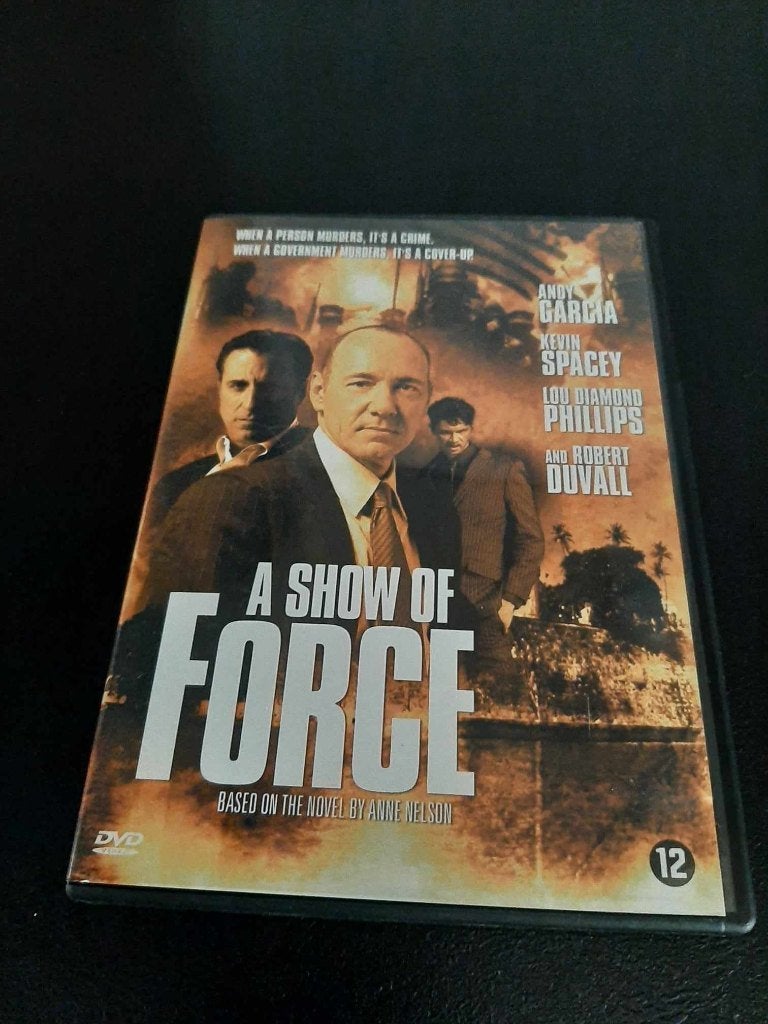 A show of force, Andy Garcia, Kevin Spacey, Robert Duvall!, Vanaf 12 jaar, Ophalen of Verzenden, Gebruikt, Overige genres