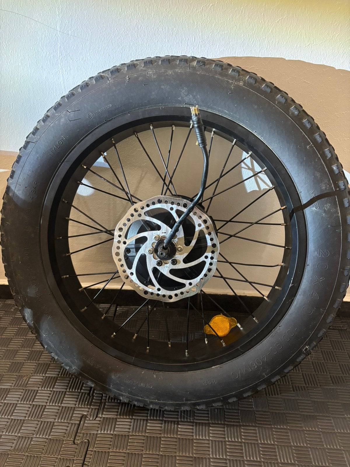 1000W fatbike motor, zwarte kabel + gratis voorvelg!, Ophalen, Zo goed als nieuw, Fatbike, Motor