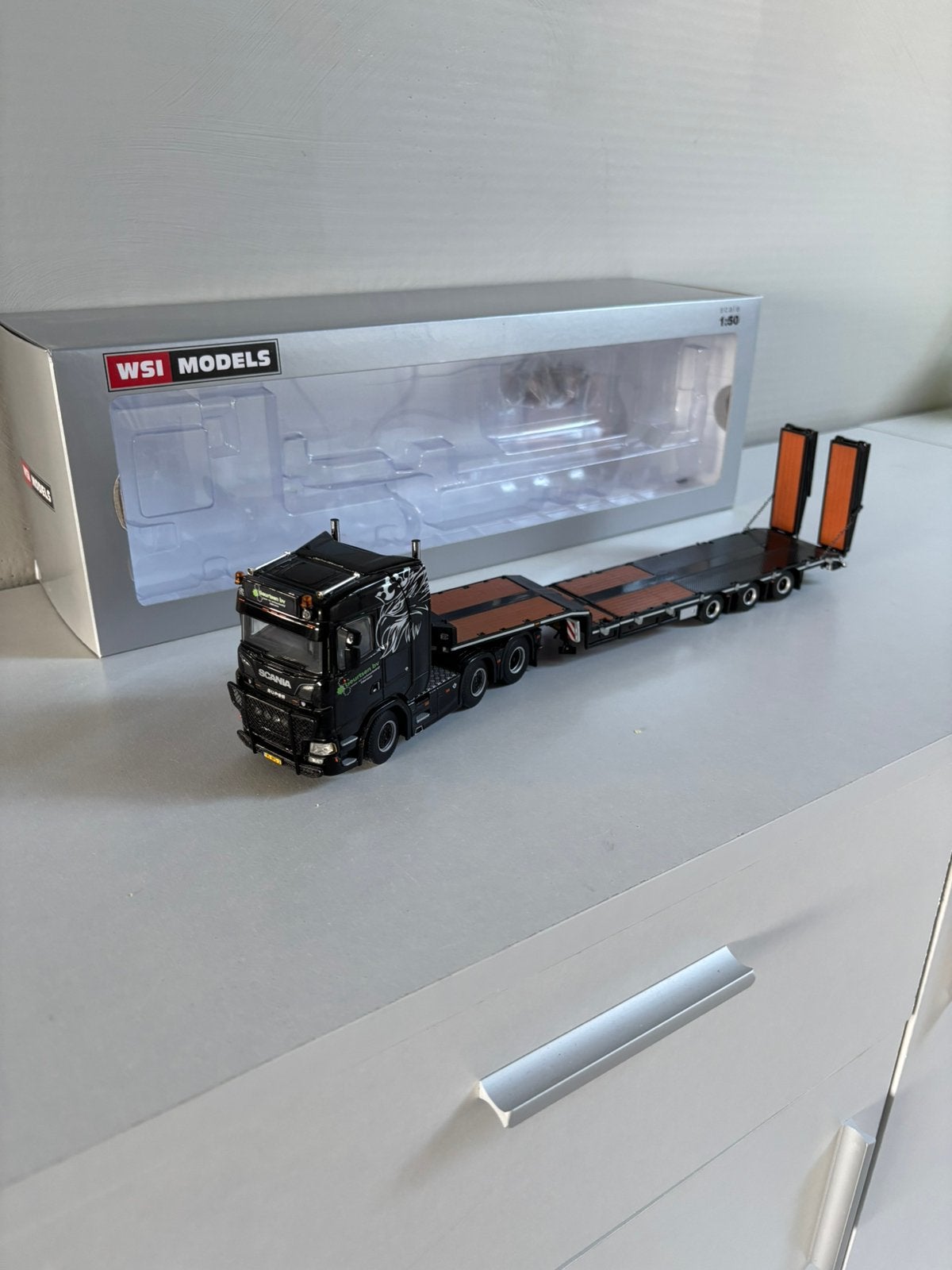 Wsi scania s Geurtsen Ederveen, Overige merken, Gelijkstroom, Wagon, Ophalen of Verzenden
