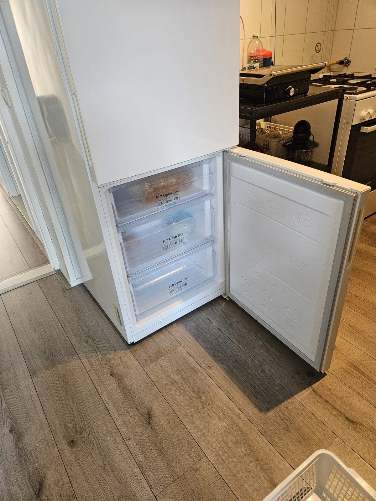 Samsung koel-vriescombinatie - Ophalen Venray, Gebruikt, 200 liter of meer, Met aparte vriezer, 160 cm of meer
