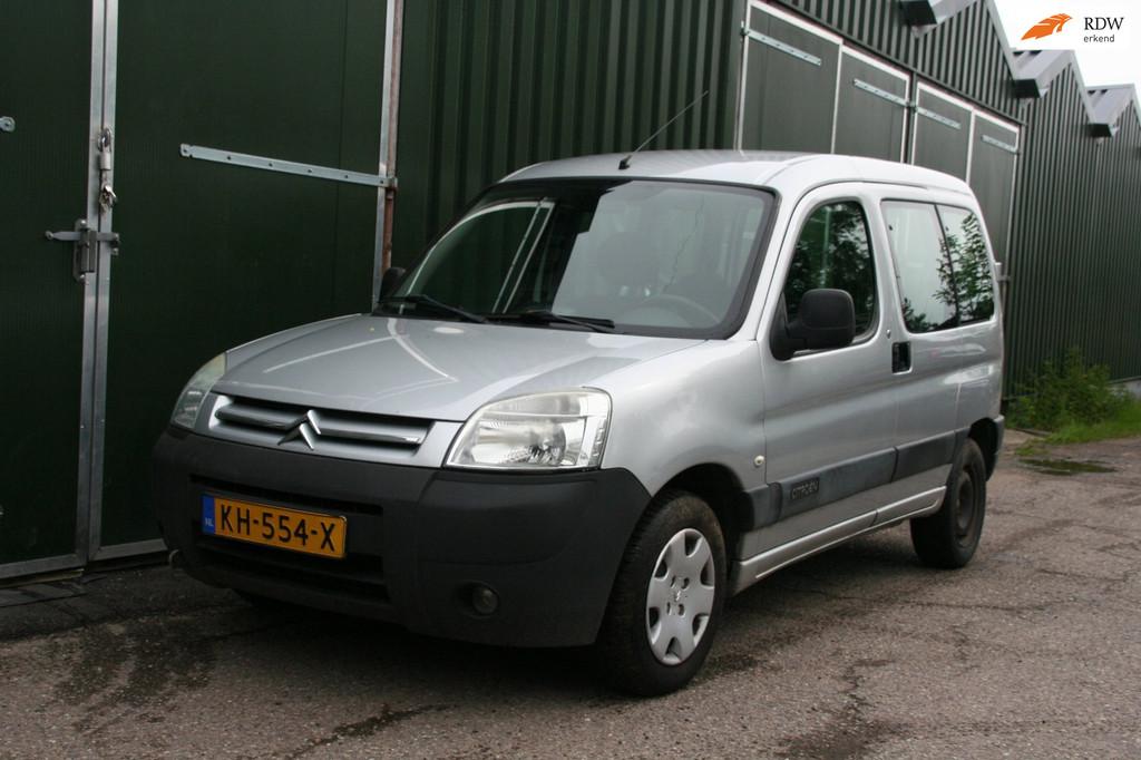 Citroen Berlingo 1.4i Multispace Image AIRCO, APK 2027, Auto's, Voorwielaandrijving, Stof, Zwart, 14 km/l