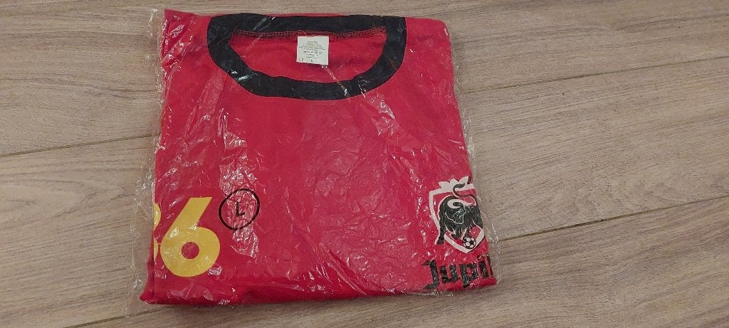 Nieuwe voetbal t-shirt Jupiler Rode Duivels, Maat L, Ophalen of Verzenden, Nieuw, Shirt