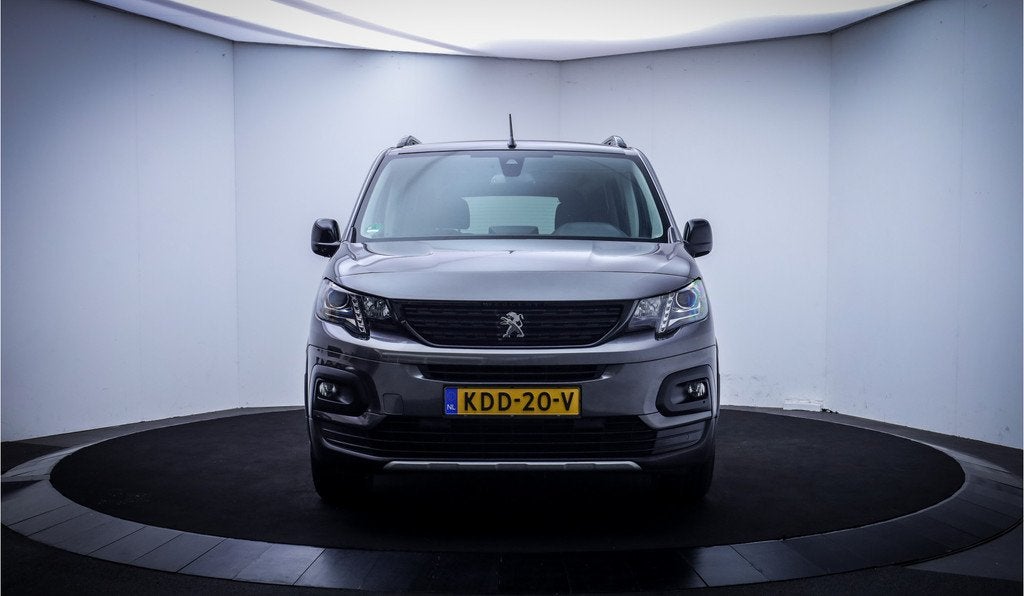 Peugeot Rifter 1.2T Aut. GT-Line NAVI | CARPLAY ANDROID | CA, Auto's, Peugeot, Stof, Gebruikt, Zwart, 1199 cc