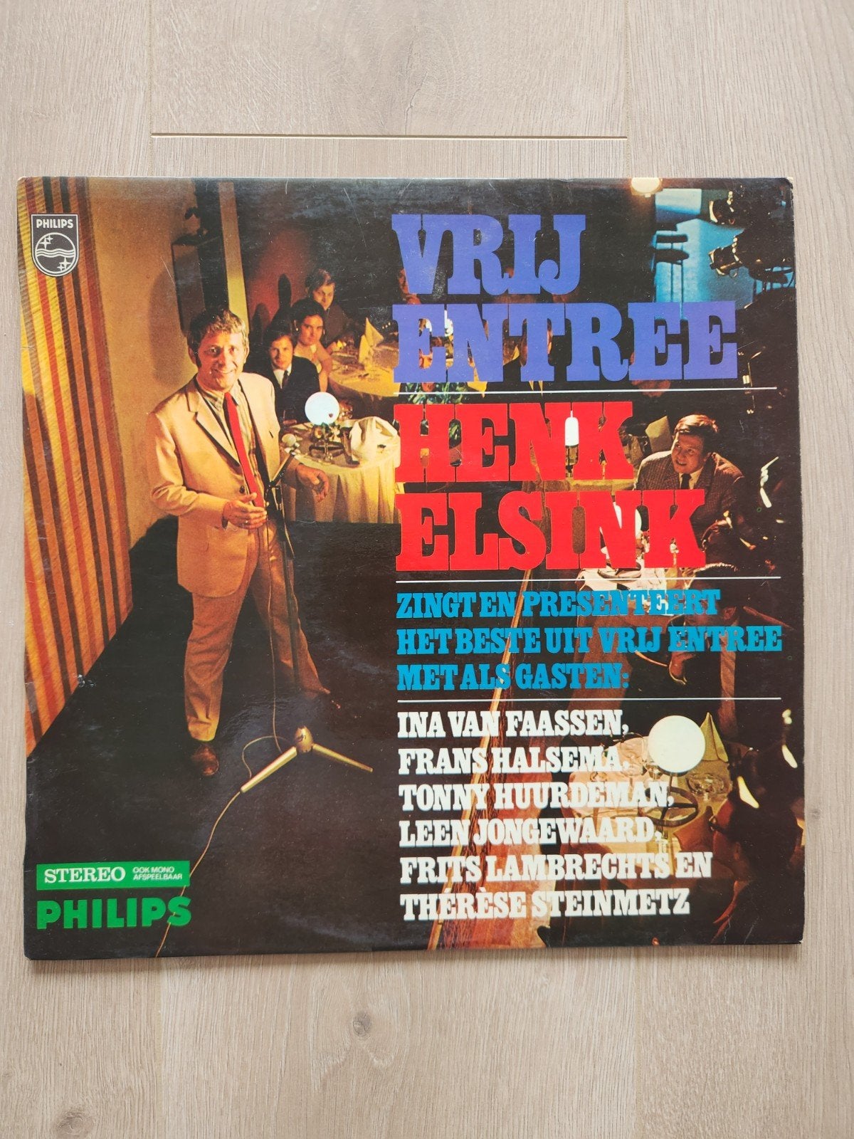 Henk Elsink - Vrij Entree LP (Pop, 1969), Cd's en Dvd's, Ophalen, LP, Gebruikt, Pop