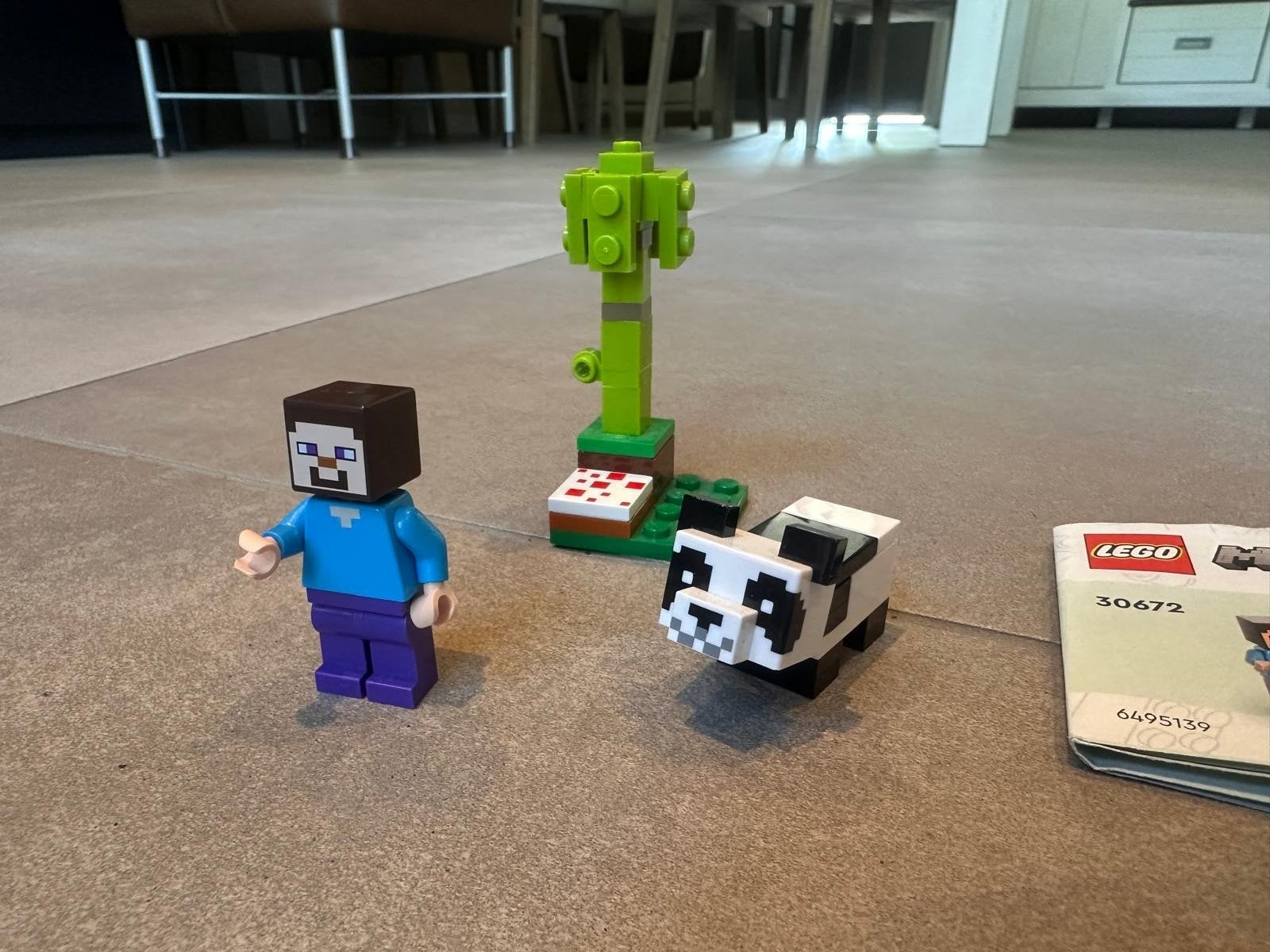 Lego Minecraft 30672 - Steve en Panda, Ophalen, Minecraft, Lego, Zo goed als nieuw