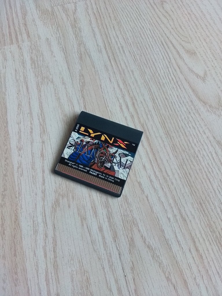 Atari Lynx Game - Shanghai (Losse Cartridge) - Getest, Spelcomputers en Games, Puzzel en Educatief, 1 speler, Ophalen of Verzenden