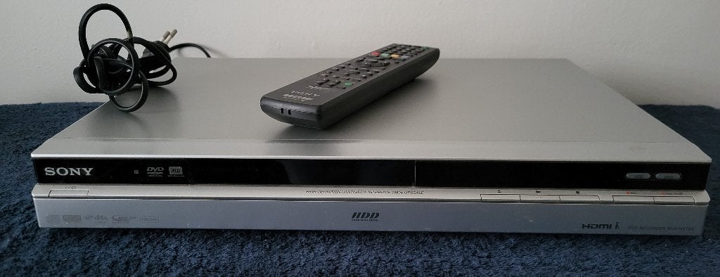 Sony RDR HX785 dvd speler met afstandsbediening + 33 dvd's, Ophalen, Zo goed als nieuw, Sony