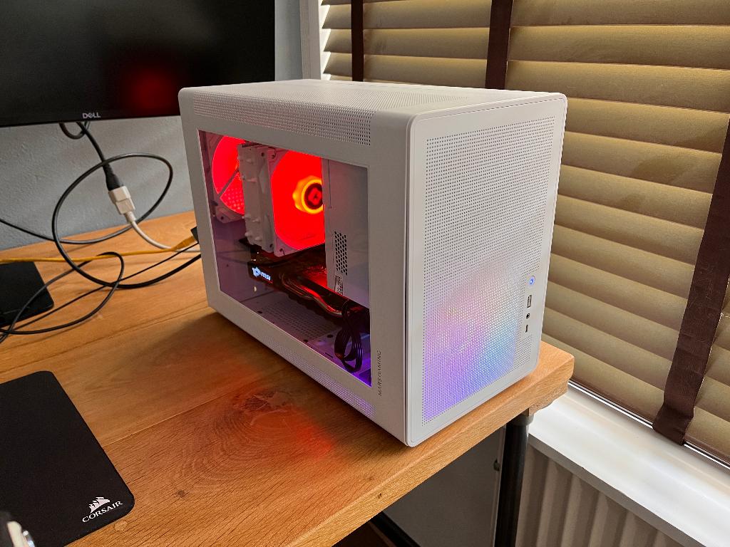 Intel I7 - 16GB - AMD RX470 8GB - 500GB SSD Budget game PC, Ophalen, Zelfgebouwde PC, Zo goed als nieuw, Gaming