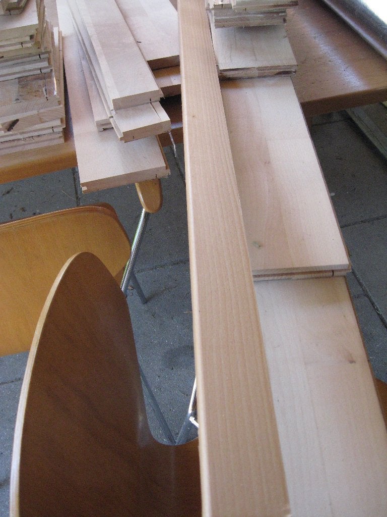 Parket restant gratis, Zo goed als nieuw, Minder dan 5 m², 10 tot 30 cm, Hout