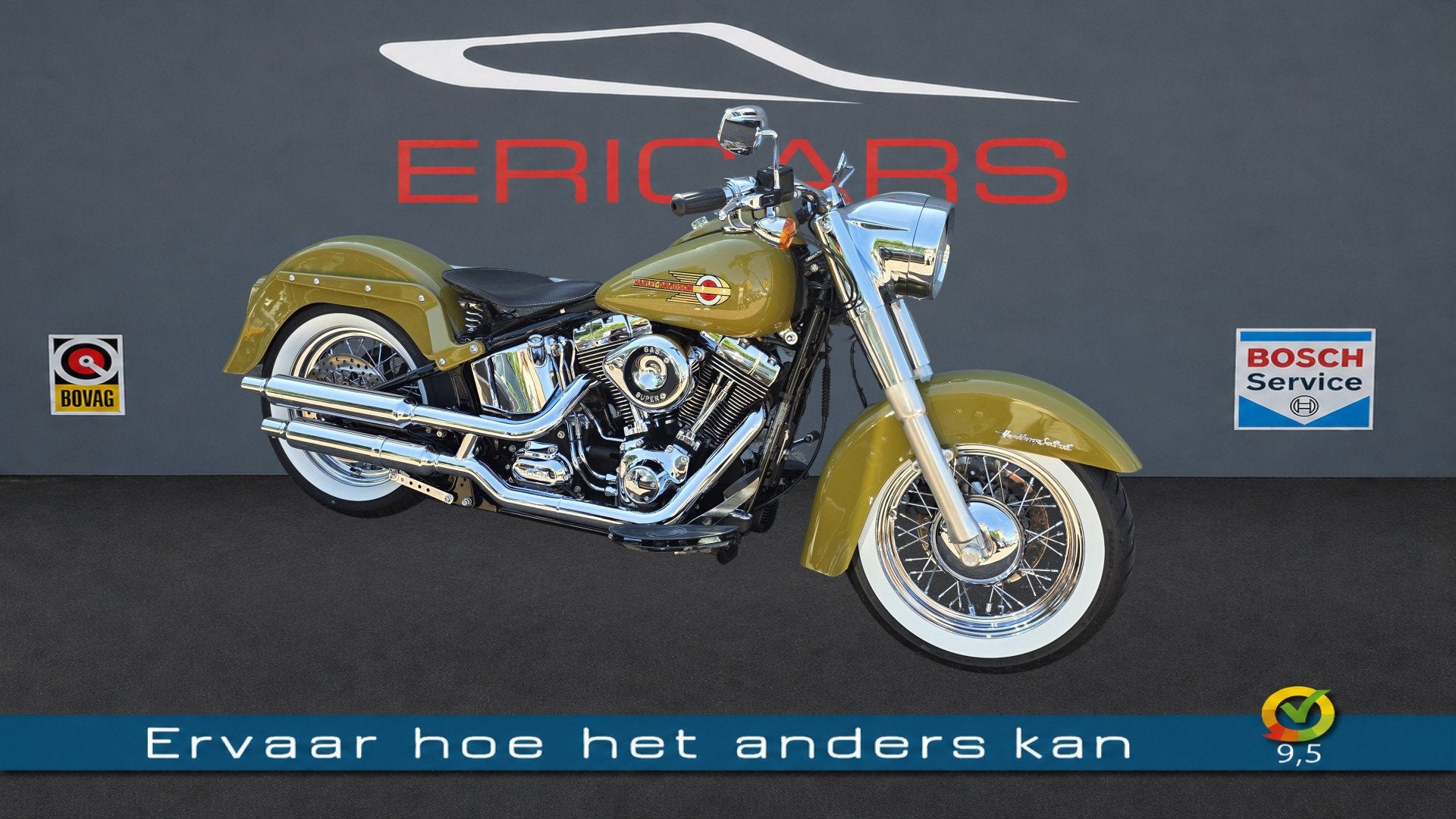 Harley-Davidson FLSTC HERITAGE SOFTAIL CLASSIC UNIEKE MOTOR, Motoren, Motoren | Harley-Davidson, Ericars, Bedrijf, 1585 cc, Meer dan 35 kW
