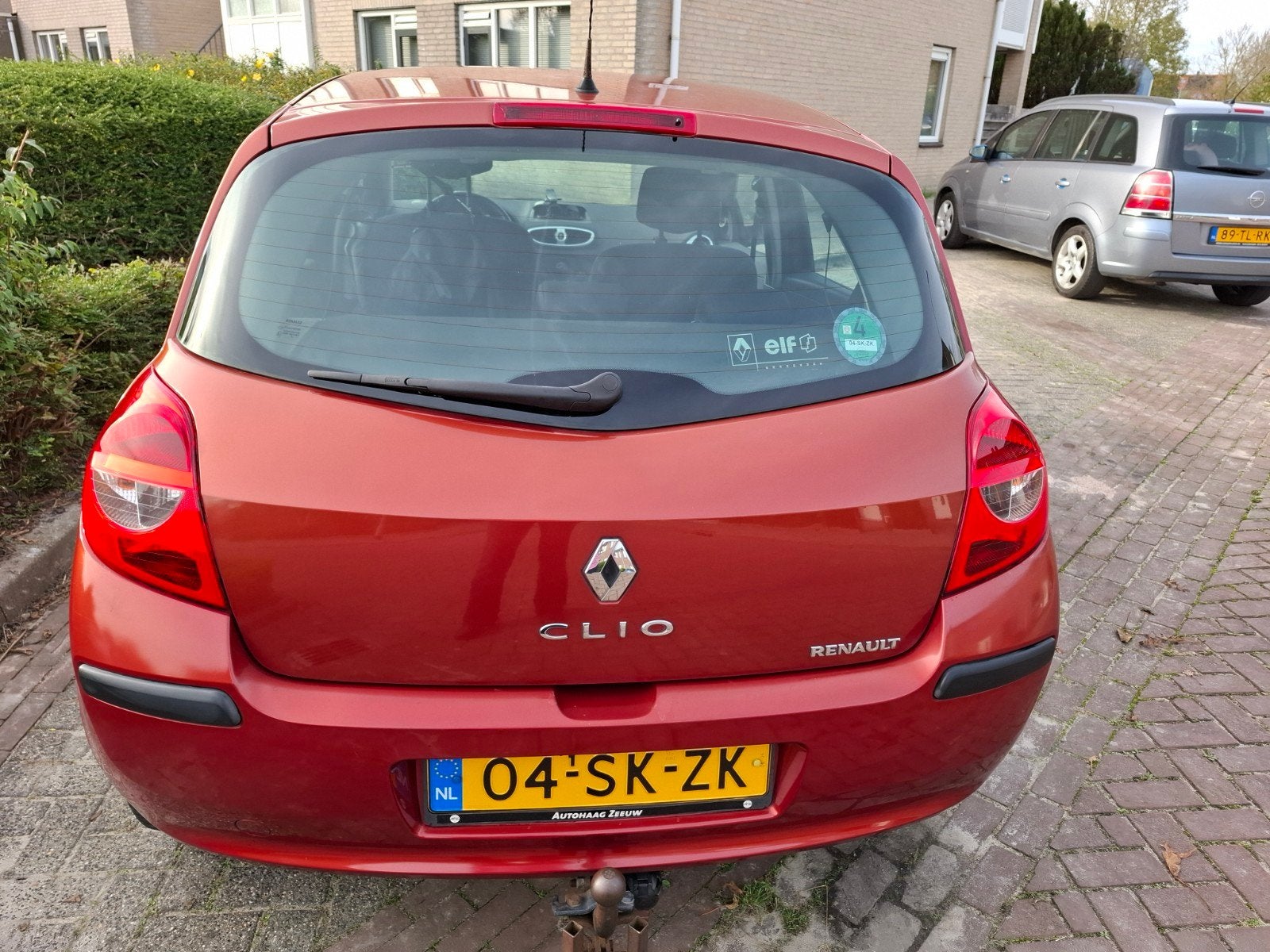 Renault Clio 1.4 16V 72KW 5-DRS E4 2006 Rood GOED LEZEN!, Voorwielaandrijving, 4 cilinders, 1200 kg, Handgeschakeld