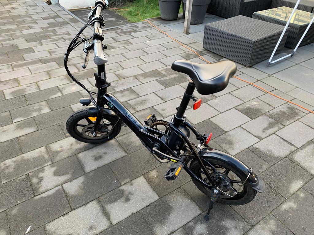 Elektrische vouwfiets, Fietsen en Brommers, Fietsen | Vouwfietsen, Ophalen of Verzenden, Gebruikt