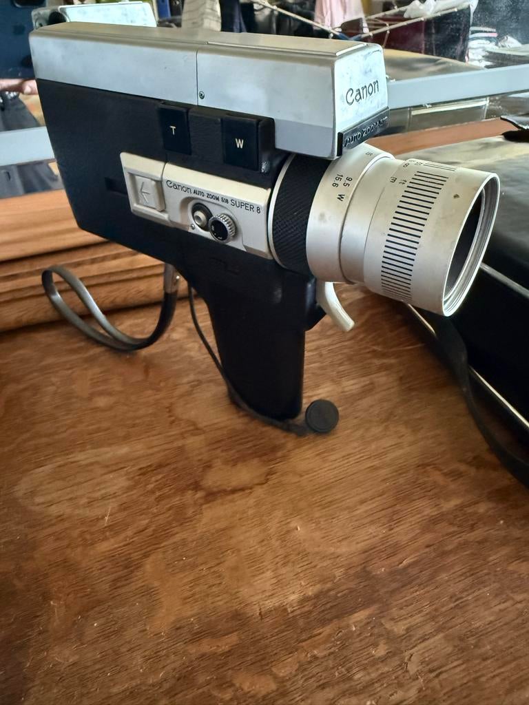 Canon Auto Zoom 518 Super 8 Camera met koffer, Ophalen of Verzenden, 8mm, Camera