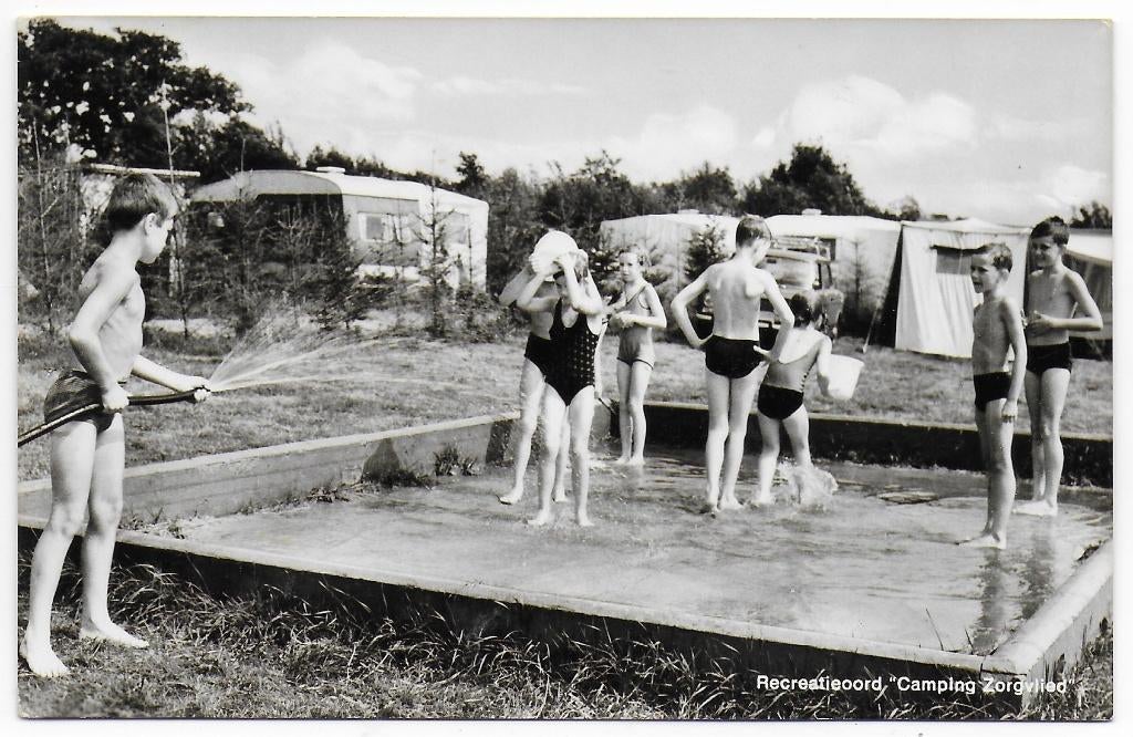 Zorgvlied Camping   Ongelopen ansichtkaart (  B7654 ), Ophalen of Verzenden, 1960 tot 1980, Ongelopen