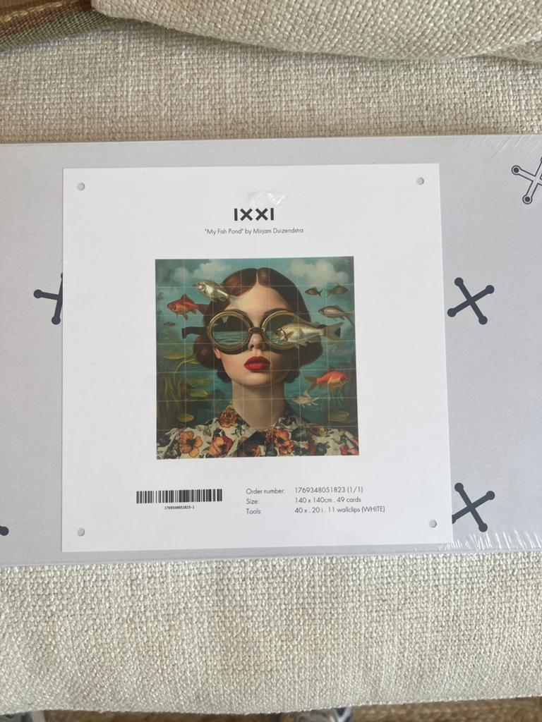 IXXI Wanddecoratie 'My Fish Pond' Mirjam Duizendstra, Huis en Inrichting, Woonaccessoires | Wanddecoraties, Eigen ontwerp, Meerkleurig