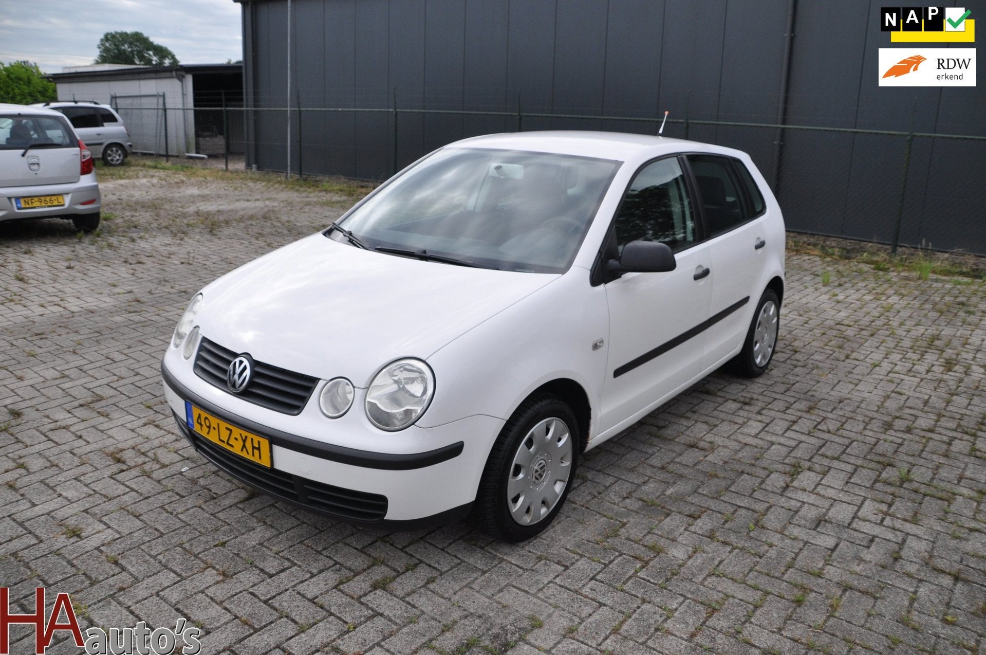 Volkswagen Polo 1.4-16V 5-deurs *AIRCO*, Auto's, Voorwielaandrijving, 15 km/l, 4 cilinders, Wit