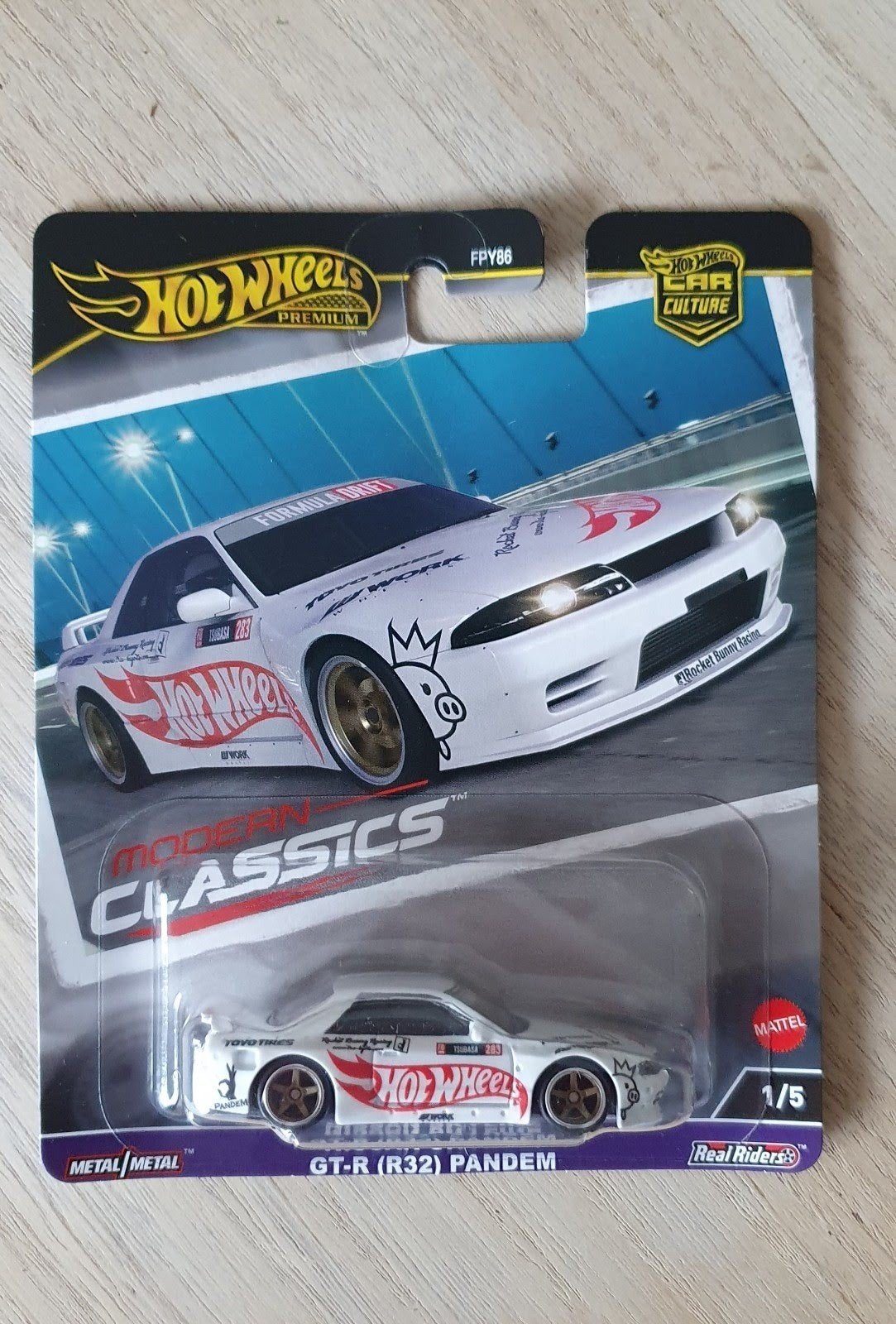 Hot Wheels Premium GT-R (R32) Pandem Modern Classics, Ophalen of Verzenden, Nieuw, Auto