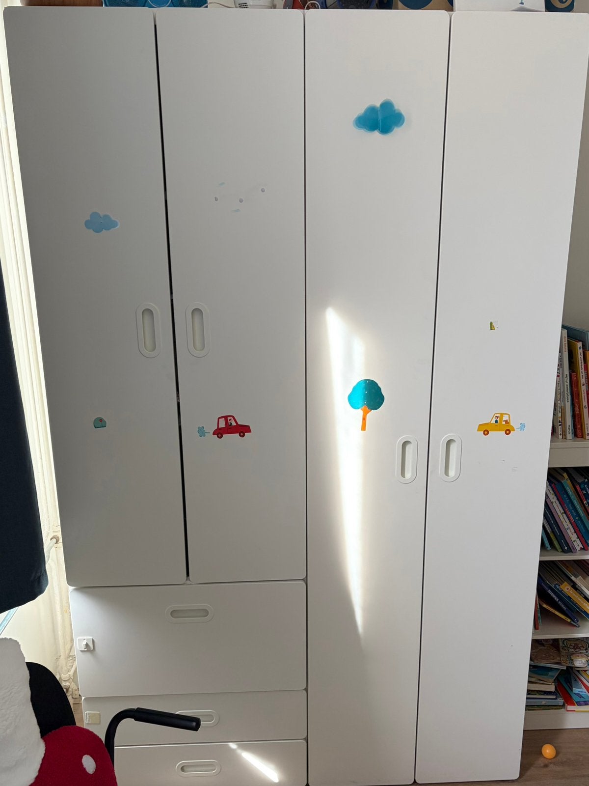 Gratis afhalen – IKEA kinderkledingkast 192,5  120  50 cm, Ophalen, Gebruikt