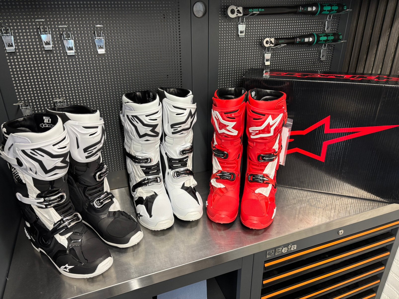 Alpinestars Tech 10 crosslaarzen - nieuw, Motoren, Kleding | Motorkleding, Ophalen of Verzenden, Laarzen