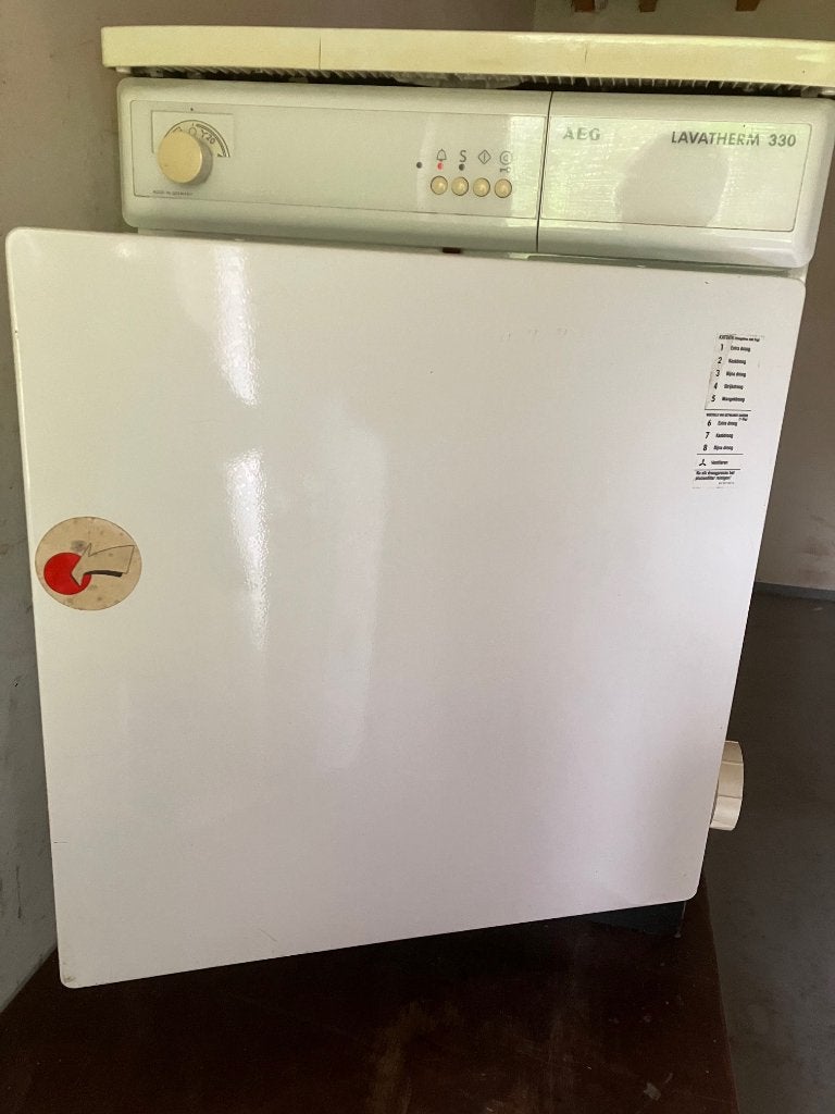 wasdroger AEG lavatherm 330, Witgoed en Apparatuur, Ophalen, Wolprogramma, Gebruikt, Luchtafvoer