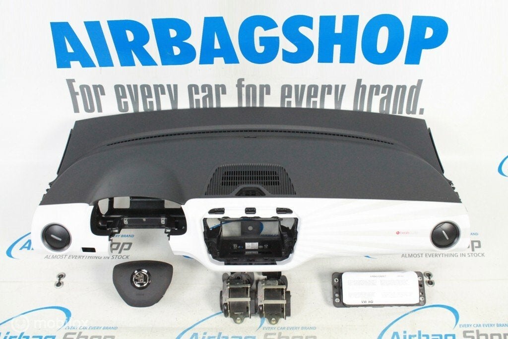 Airbag set - Dashboard wit beats Skoda Citigo facelift 2016, Auto-onderdelen, Dashboard en Schakelaars, Gebruikt, Ophalen of Verzenden