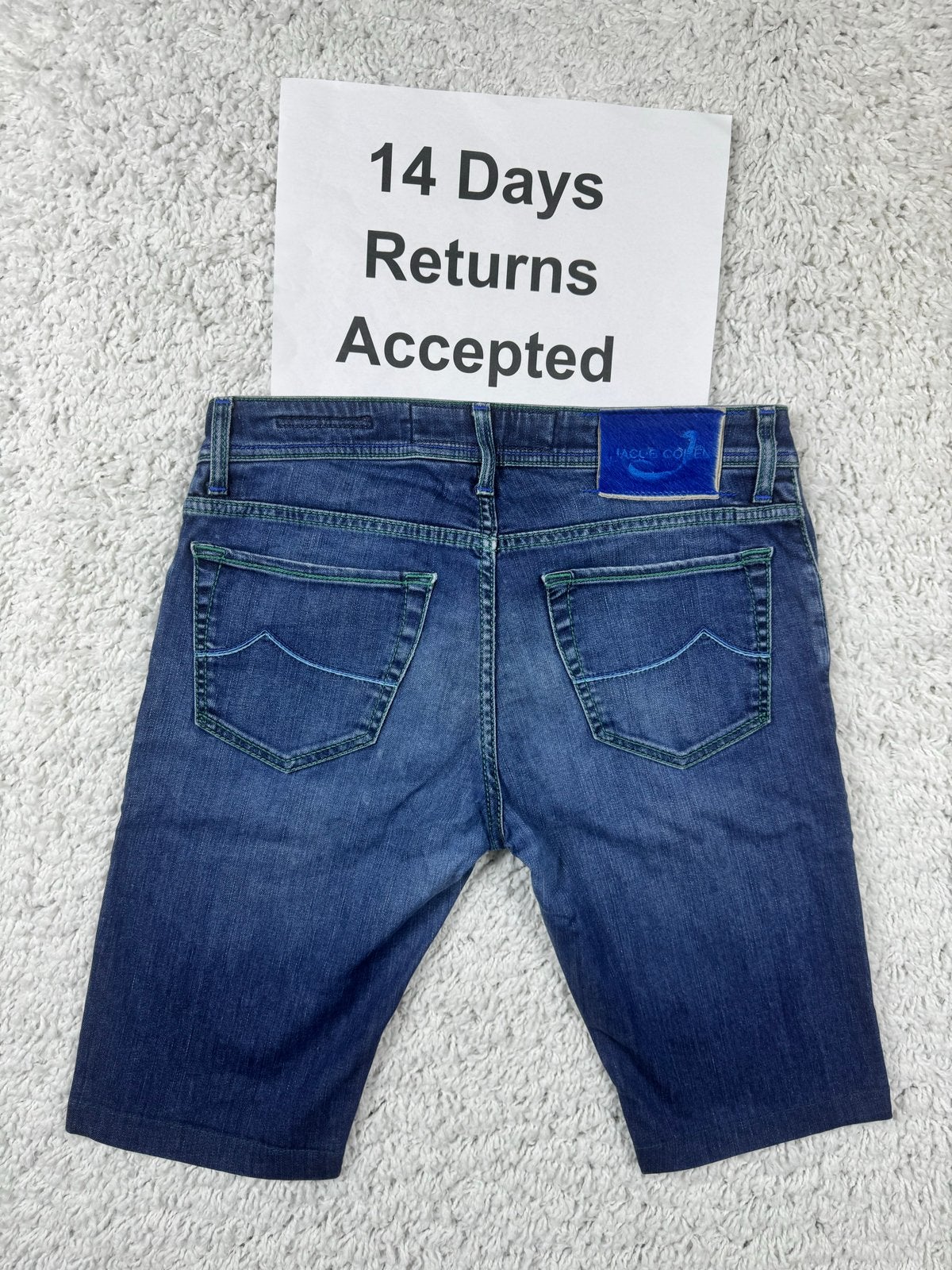 Jacob Cohen J622 Nick Slim Afgekorte Jeans - Maat 31 2652, G, G, W32 (confectie 46) of kleiner, Verzenden