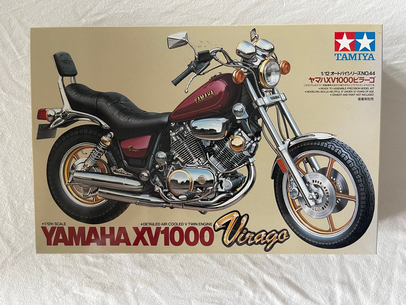 Tamiya Yamaha XV1000 Virago schaalmodel, 1:32 tot 1:50, Overige typen, Nieuw, Ophalen of Verzenden