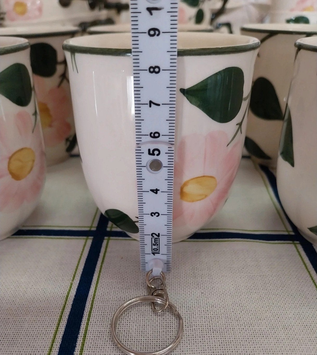 Villeroy & Boch Wild Rose melkbekers - Set van 8, Antiek en Kunst, Ophalen of Verzenden