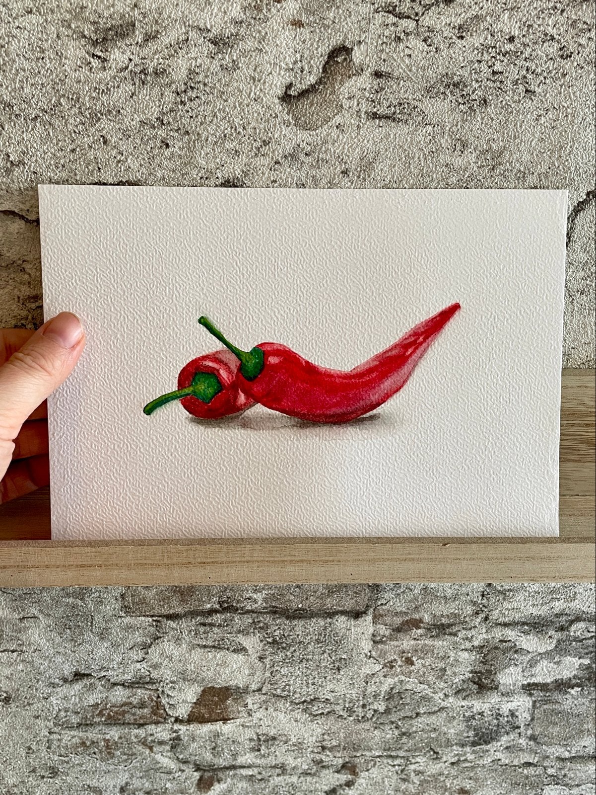 Diverse originele aquarellen, Verzenden, Schilderij, Aquarel, Handgemaakt