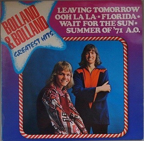 Bolland & bolland ‎  greatest hits  lp, LP, Gebruikt, Pop, Complilatie