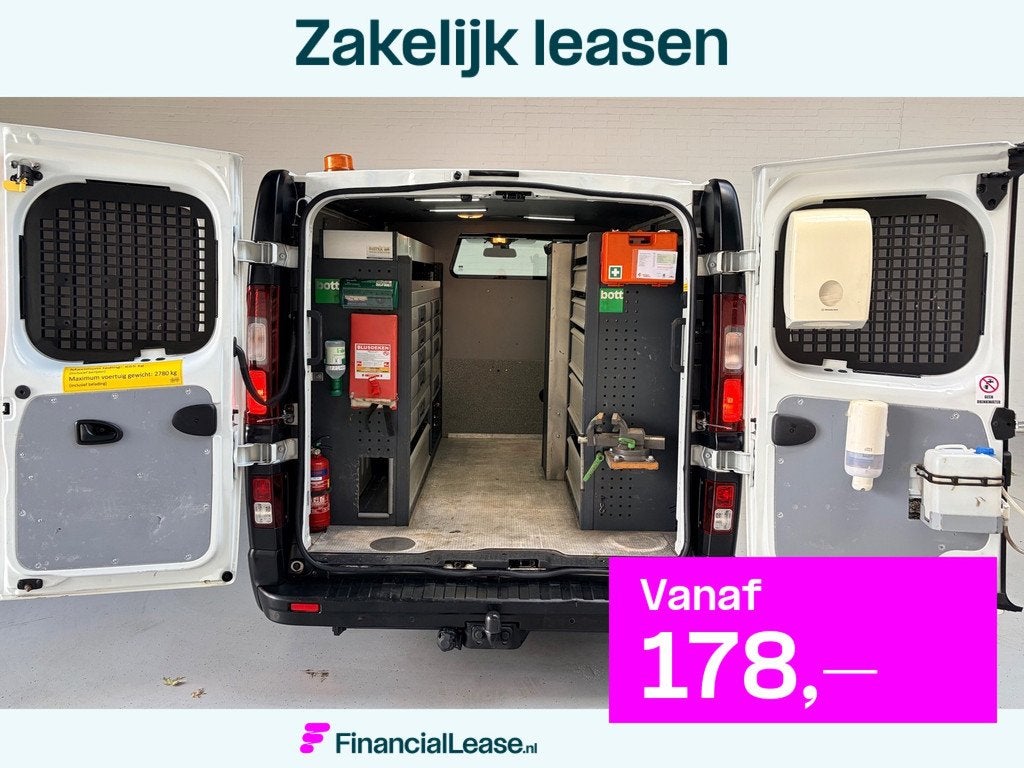 Renault Trafic Servicewagen 1.6 dCi euro6 T27 L1H1 Comfort B, Voorwielaandrijving, Gebruikt, Renault, Wit