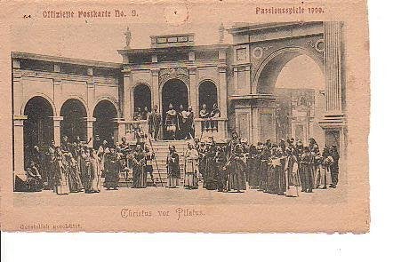 Ansichtkaart 	Oberammergau (Dui)	Passionspiele 1900	No. 9, Verzenden, Voor 1920, Ongelopen, Duitsland