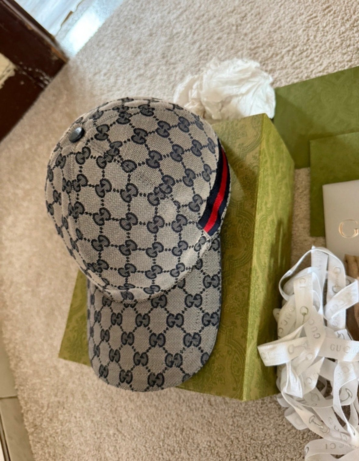 Gucci pet, Kleding | Dames, Hoeden en Petten, Ophalen of Verzenden, Nieuw, One size fits all, Pet