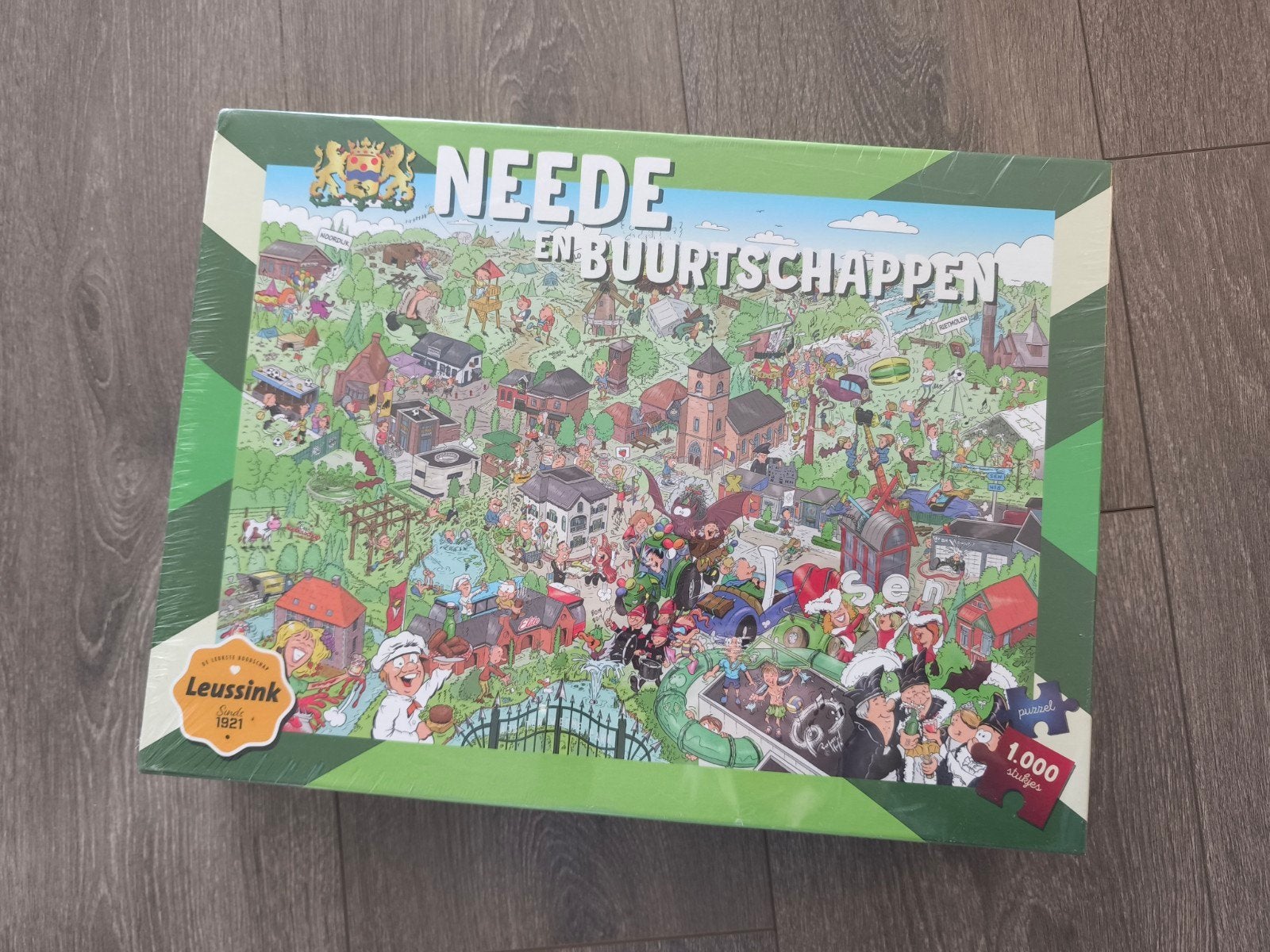 Puzzel Neede en buurtschappen - 1000 stukjes, Ophalen of Verzenden, 500 t/m 1500 stukjes, Nieuw, Legpuzzel